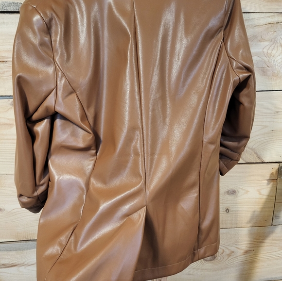 Rachel zoe pleather jacket - Picture 4 of 8